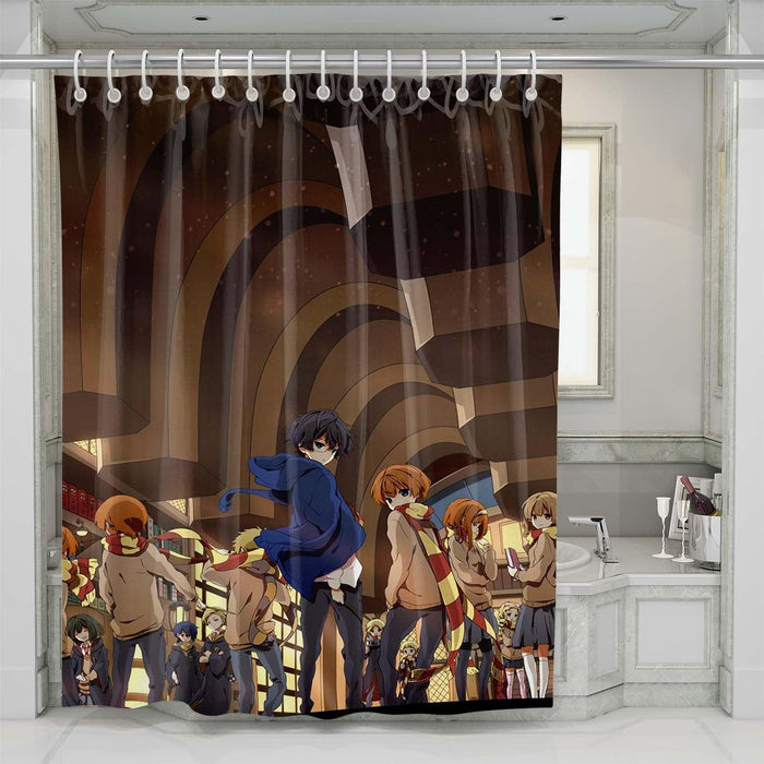 harry potter japan style shower curtains