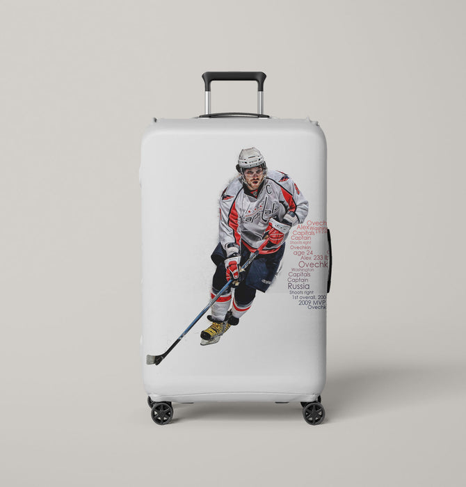 hockey alexander ovechkin nhl Luggage Covers | Suitcase