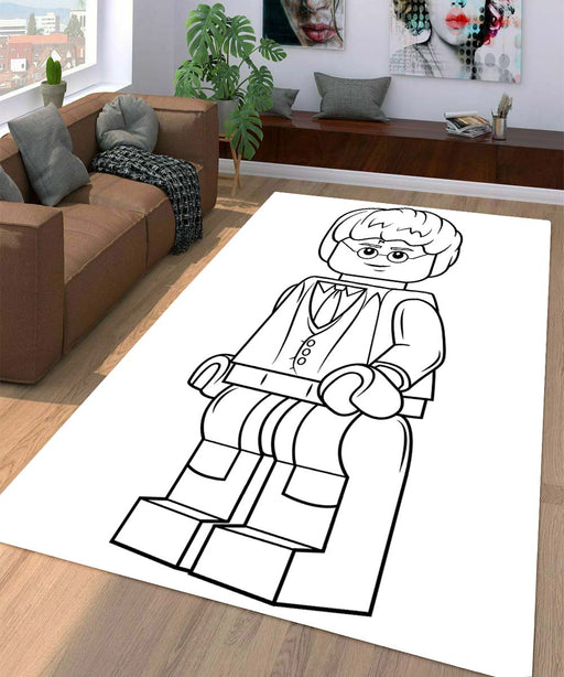 harry potter lego Living room carpet rugs