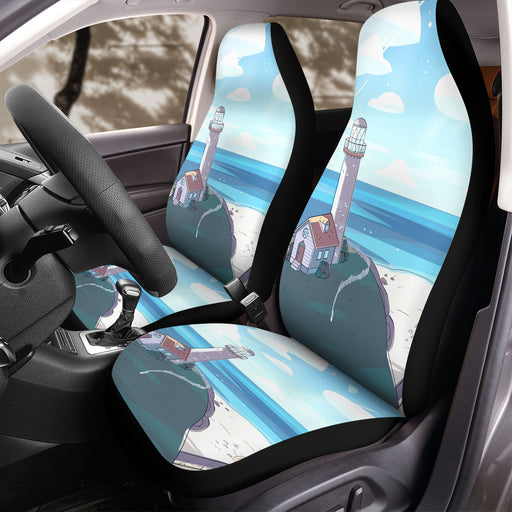 home steven universe beside the beach Car Seat Covers