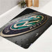 Royal Enfield logo bath rugs