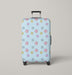 head of bear wink Luggage Cover | suitcase