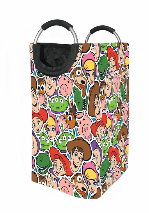 head of characters toy story four Laundry Hamper | Laundry Basket