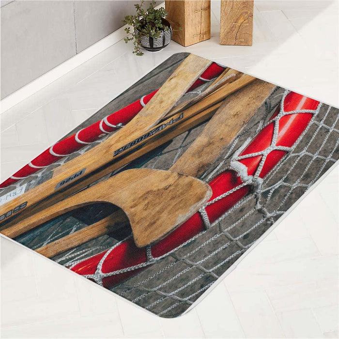 hockey stuff for make you happy bath rugs