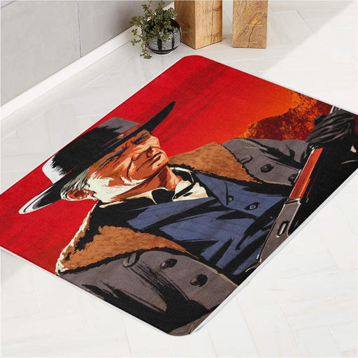 hosea matthews from red dead redemption 2 bath rugs