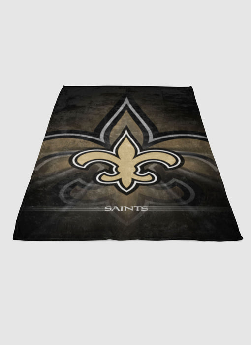 Saints soft fleece blanket