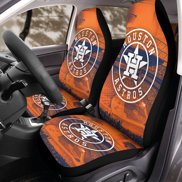 houston astros vibe match Car Seat Covers