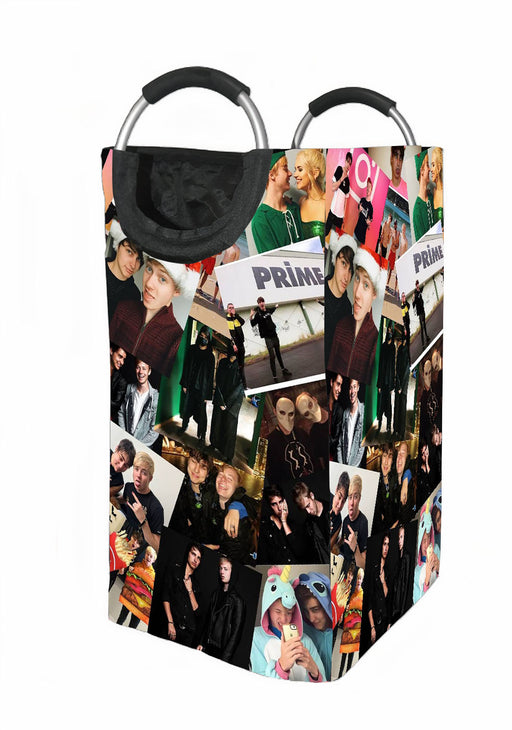 sam and colby xplr collage Laundry Hamper | Laundry Basket