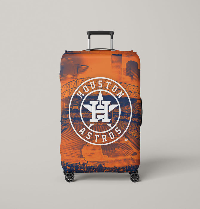 houston astros vibe match Luggage Covers | Suitcase