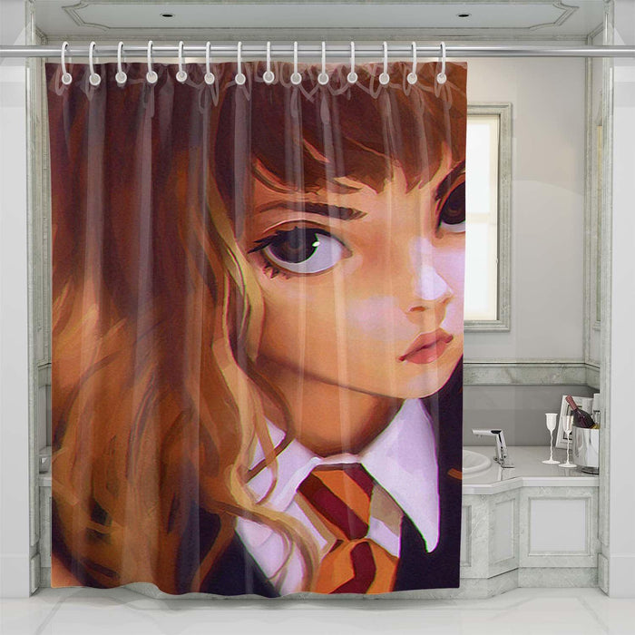 hermione digital painting shower curtains