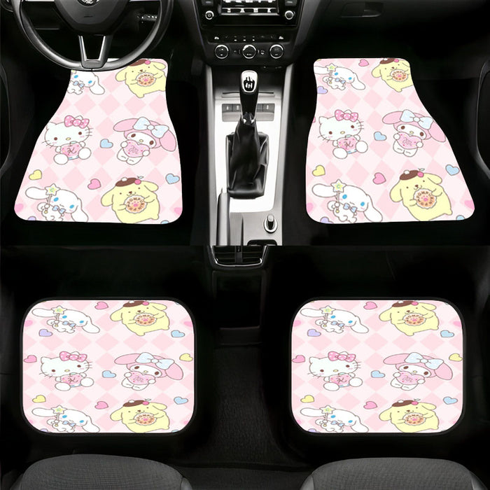 hello kitty pompompurin princess Car floor mats Universal fit