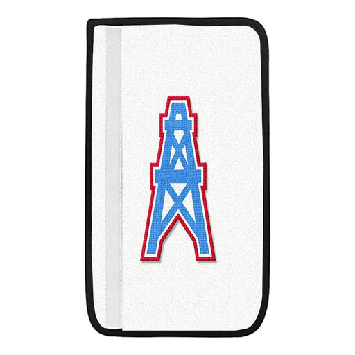 houston oilers icon logo red blue Car seat belt cover