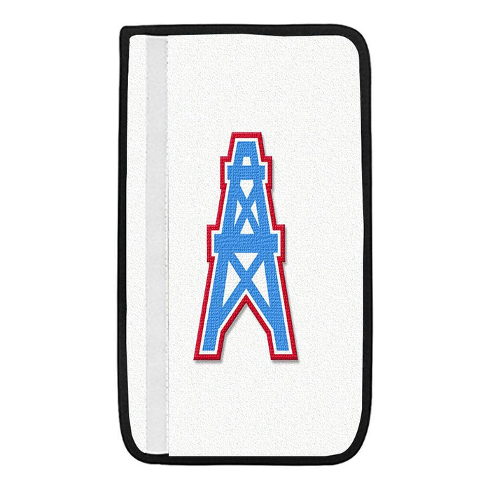 houston oilers icon logo red blue Car seat belt cover