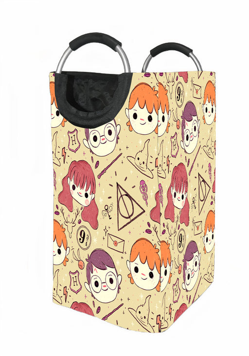 hermione ron weasley and harry potter Laundry Hamper | Laundry Basket