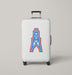 houston oilers icon logo red blue Luggage Covers | Suitcase