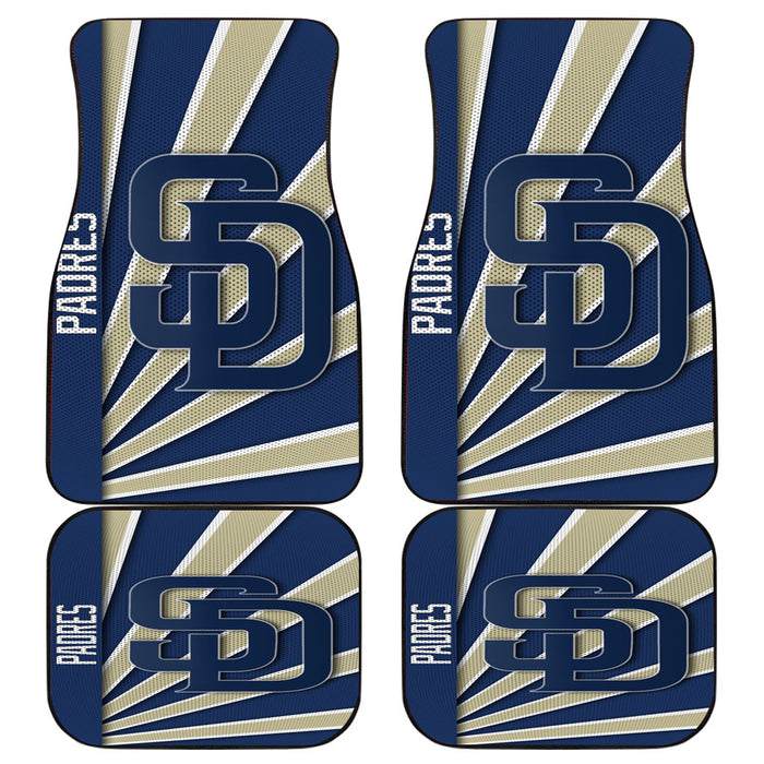 SAN DIEGO PADRES 2 Car floor mats Universal fit