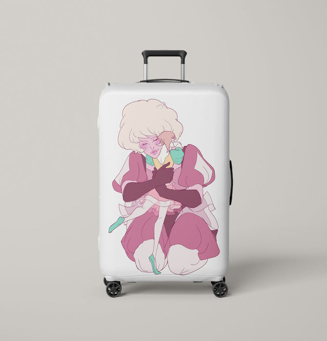 hug pearl cartoon network Luggage Covers | Suitcase