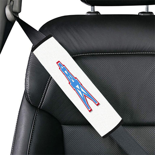 houston oilers icon logo red blue Car seat belt cover - Grovycase