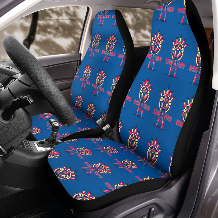 hero vibes captain marvel Car Seat Covers