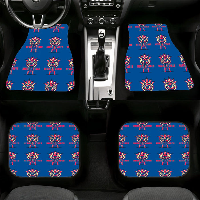 hero vibes captain marvel Car floor mats Universal fit