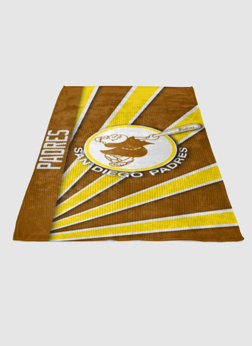 SAN DIEGO PADRES 3 soft fleece blanket