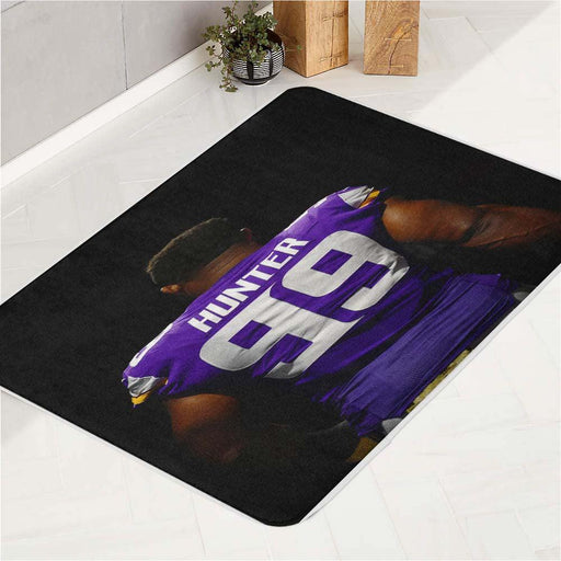 hunte will be superstar player bath rugs