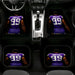 hunte will be superstar player Car floor mats Universal fit