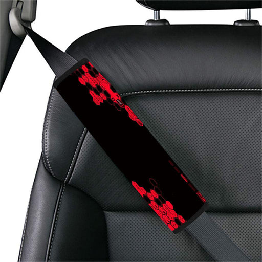 hexagon nerv arena evangelion Car seat belt cover