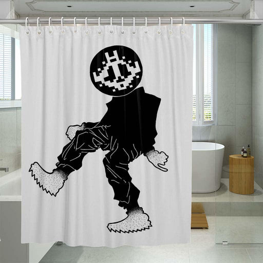 highschool anime shower curtains