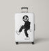 hypebeast black and white illustration Luggage Covers | Suitcase