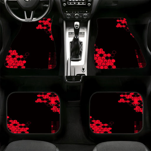 hexagon nerv arena evangelion Car floor mats Universal fit