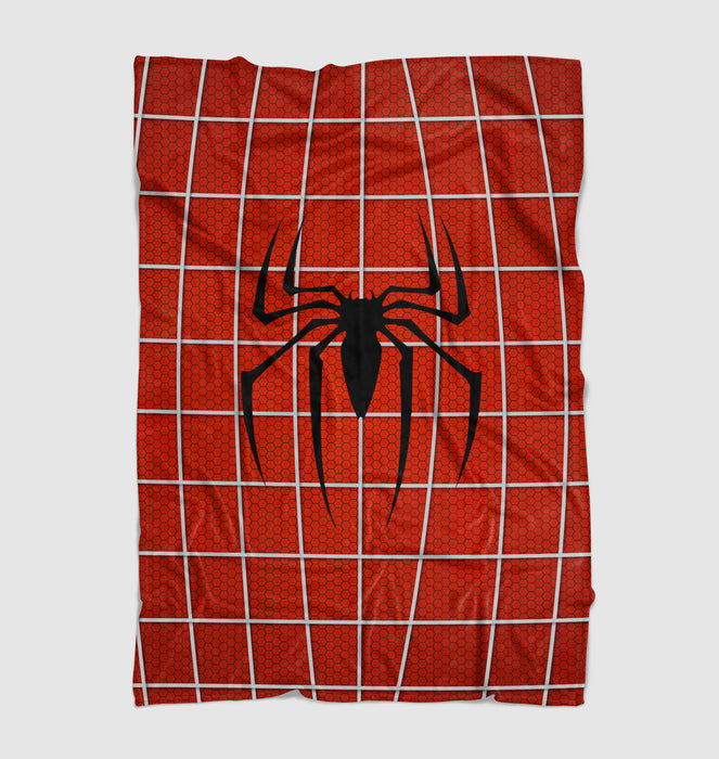 hexagon suit of spiderman Ultra soft fleece blanket