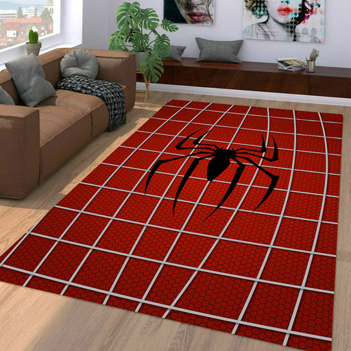 hexagon suit of spiderman Living room carpet rugs