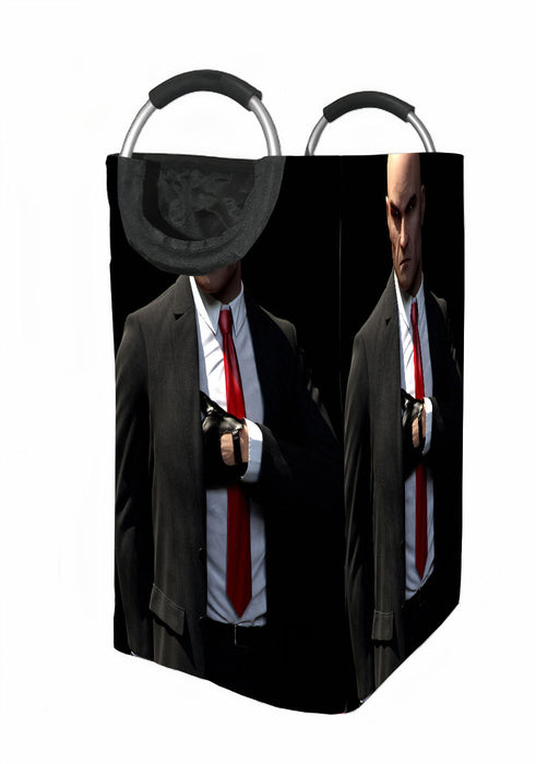 hitman agent 47 Laundry Hamper | Laundry Basket