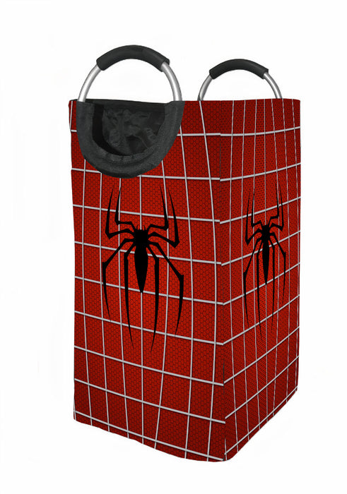 hexagon suit of spiderman Laundry Hamper | Laundry Basket