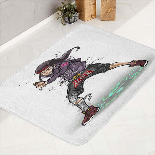 hyuga become hypebeast bath rugs