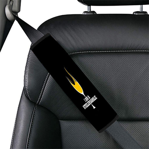 i am a ateelersaholic Car seat belt cover - Grovycase