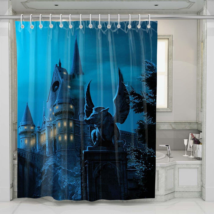 hogwarts harry potter shower curtains