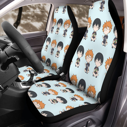 hinata an kageyama karasuno Car Seat Covers