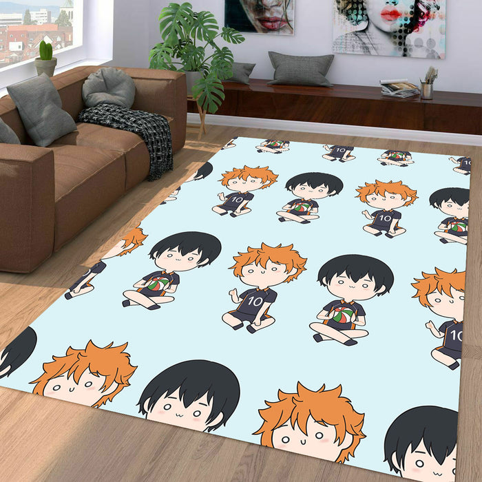 hinata an kageyama karasuno Living room carpet rugs