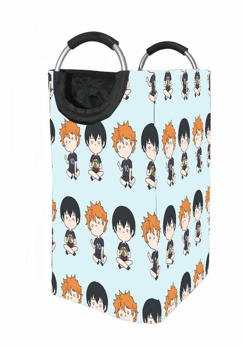 hinata an kageyama karasuno Laundry Hamper | Laundry Basket