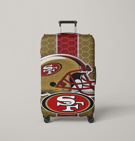 san francisco 49ers logo Luggage Cover | suitcase