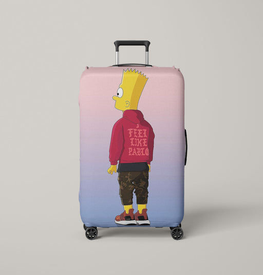 i feel like pablo streetwear simpsons Luggage Covers | Suitcase