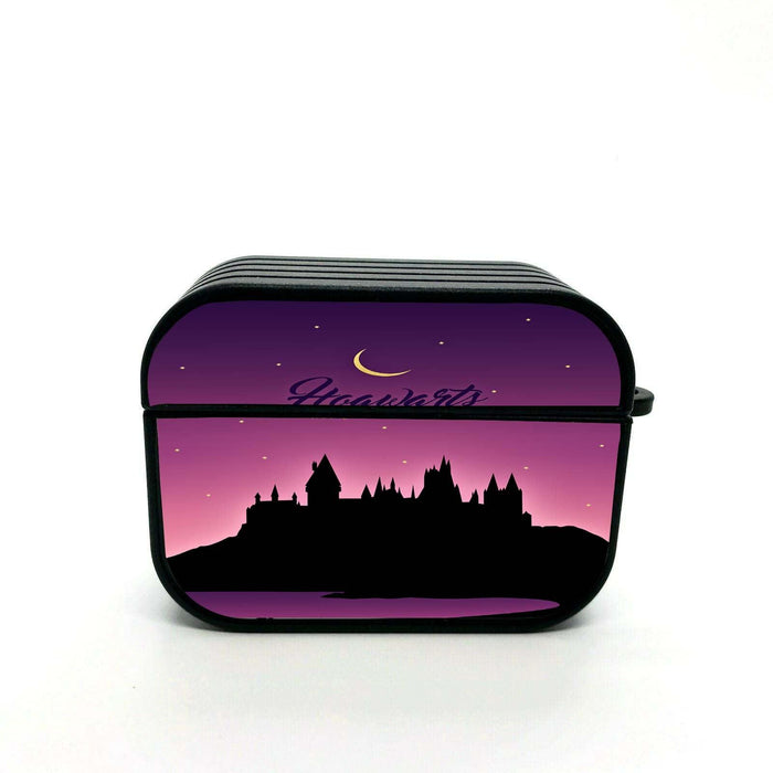 hogwarts silhouette airpods case