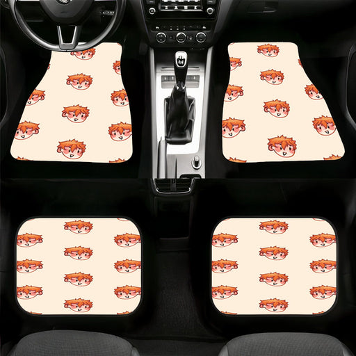 hinata shoyo avatar haikyuu Car floor mats Universal fit