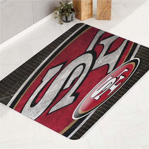 San Francisco 49ers NFL Team bath rugs