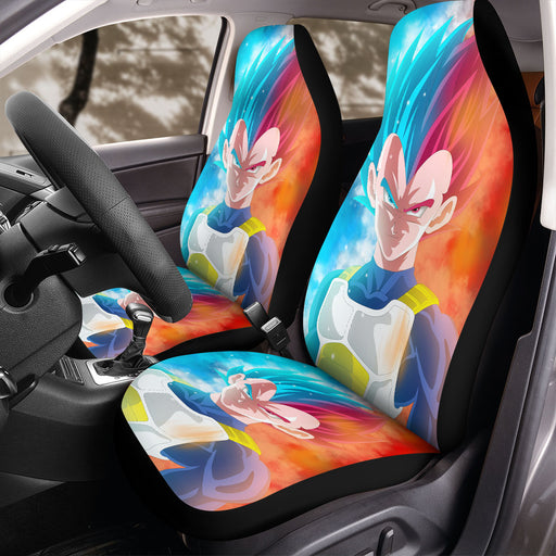 ice and fire vegeta Car Seat Covers