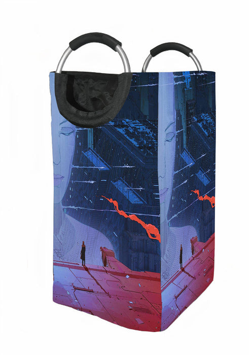 hologram blade runner 2049 Laundry Hamper | Laundry Basket