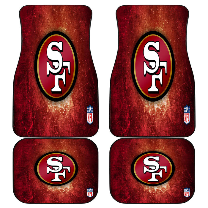 san francisco 49ers nfl Car floor mats Universal fit