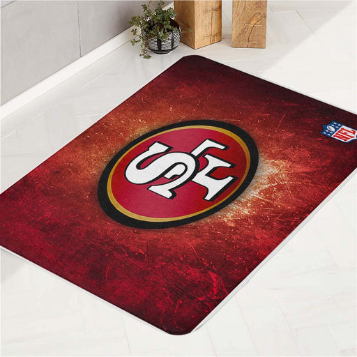 san francisco 49ers nfl bath rugs